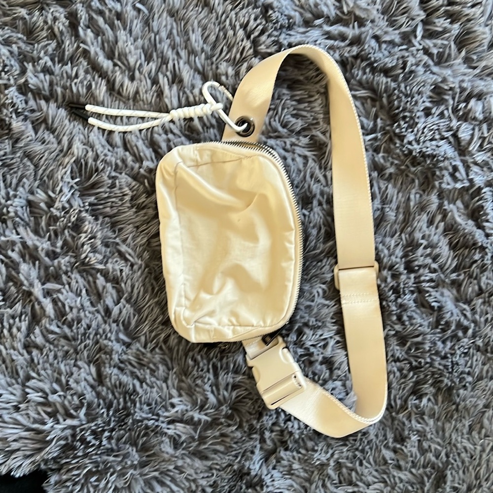 Beige Crossbody Bag
